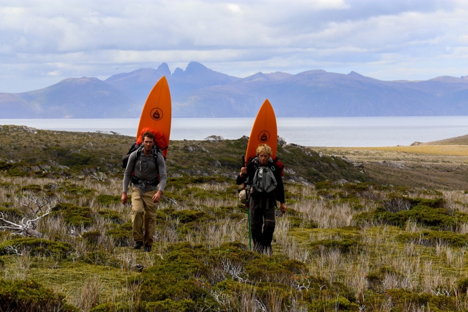 Gauchos del mar surfboard reconnect with nature in Patagonia Luxpedition