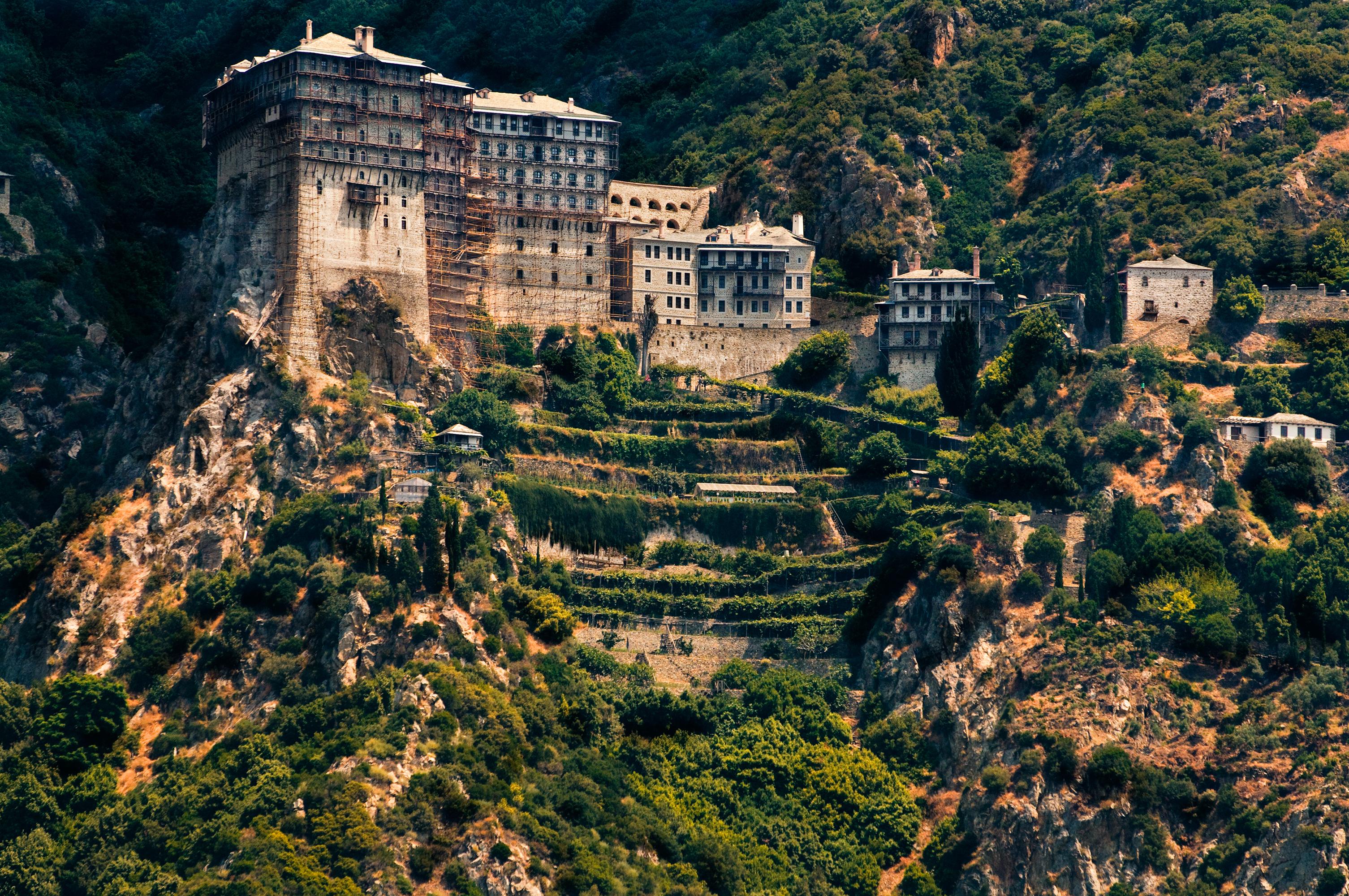 Mount Athos in Greece digital detox with Orthodox monks