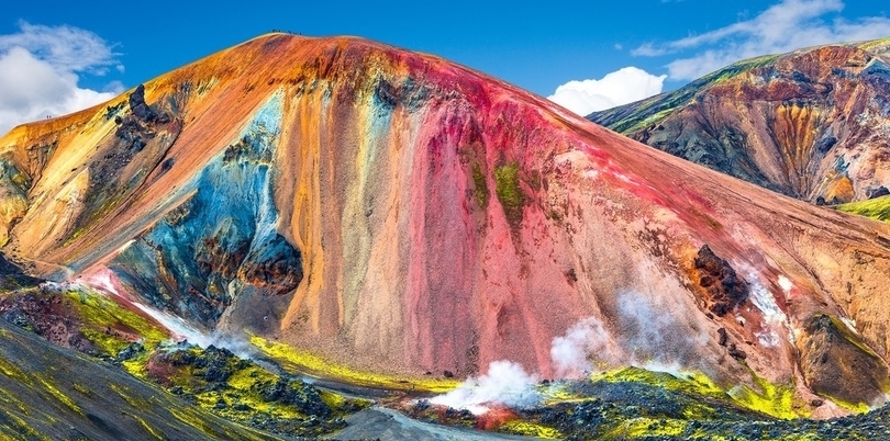 Landmannalaugar colourful mountains in Iceland