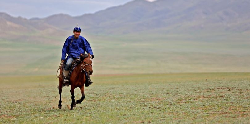 Rider in Mongolia