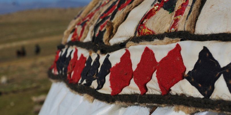 Camel saddle, in Afghanistan