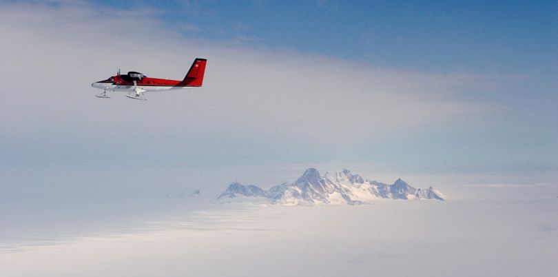 Small plane charter across Antarctica