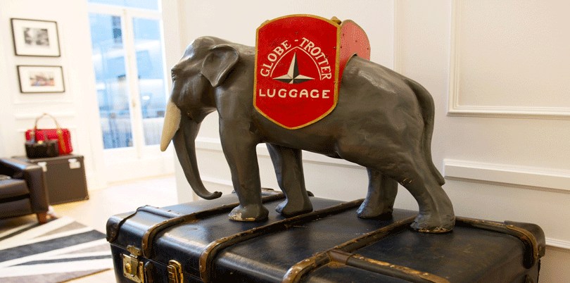 Globe Trotter luggage