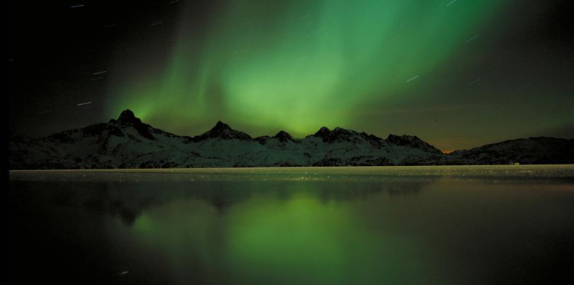 Green Northern Lights, Greenland