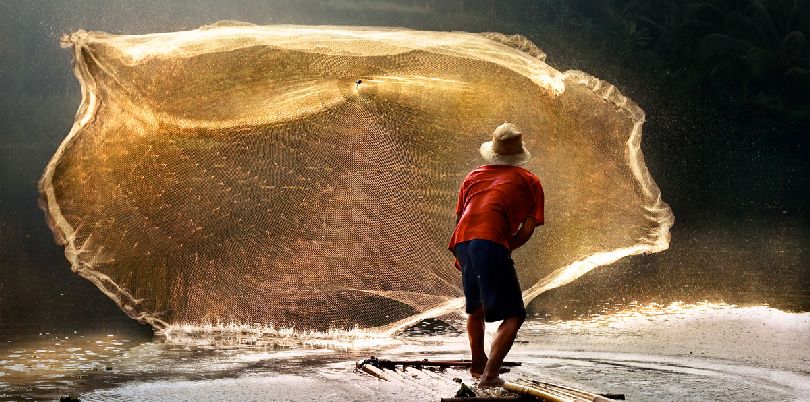 Sengkols fishermen, Indonesia