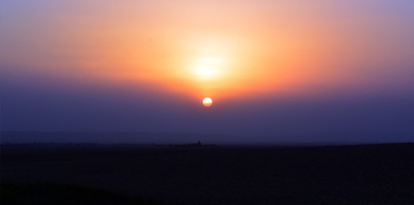 Sunset in Iraq