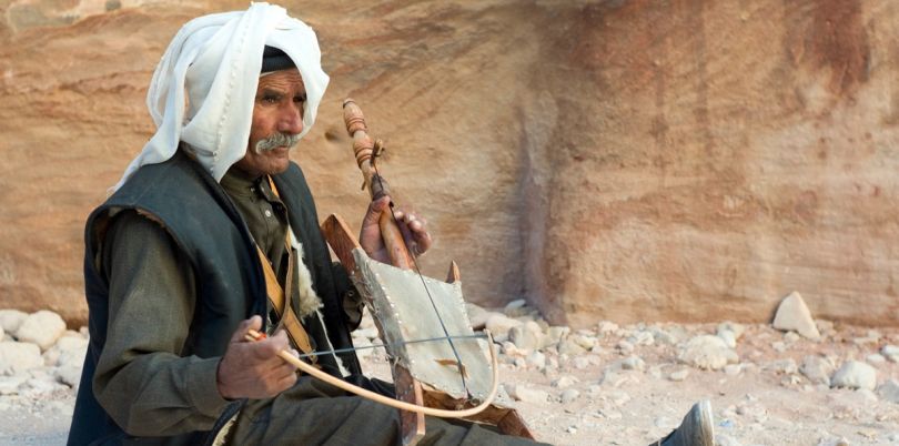 Man at Petra, Jordan