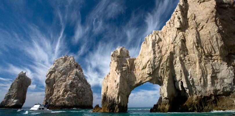 Rocks on the coastline, Mexico