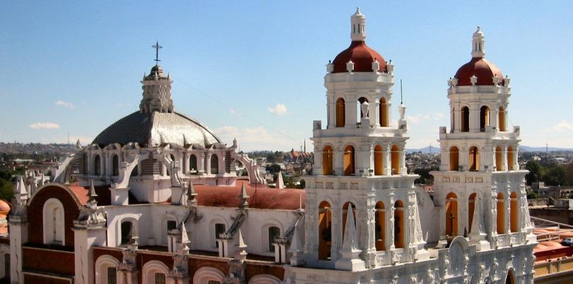 View on Puebla Mexico