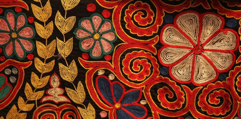 Kazakh embroidery, Mongolia