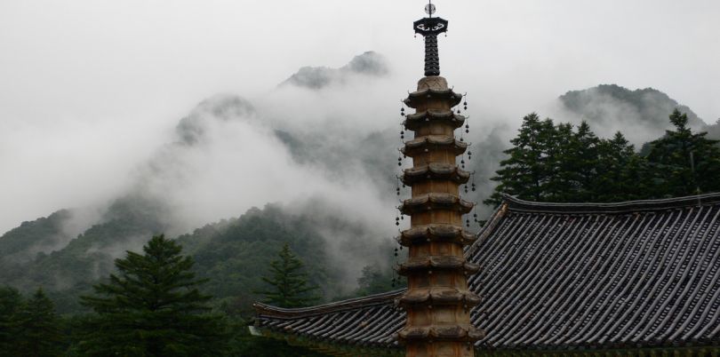 Pohyon Buddhist Temple, Mount Myohyang, North Korea