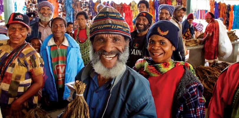 Indigenous people in Papua New Guinea